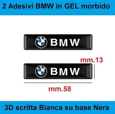 2 Adesivi BMW GEL mm 58x13
