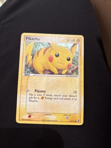 Pikachu 112 rosso fuoco - pikachu,