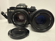 Minolta X-300 Kamera black + 2