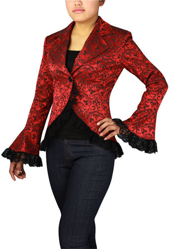 Rosso pizzo gotico - pizzo,