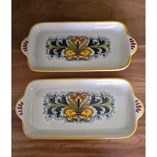 Set vassoi servizio ceramica - set,