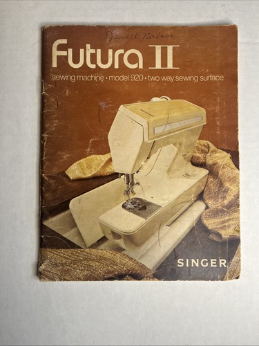 Singer futura modello 920 - 2,