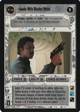 Lando With Blaster Pistol - Enhanced Cloud City - Star Wars CCG