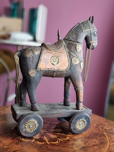 Cavallo vintage ruote - vintage,
