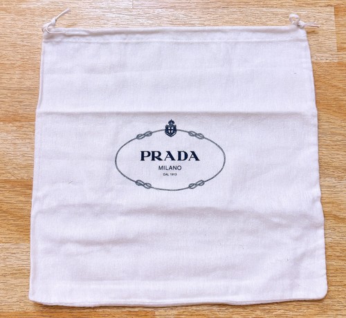 Prada sacchetto polvere crema - polvere,