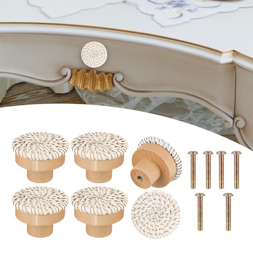 Manopole per comò rattan - manopole,