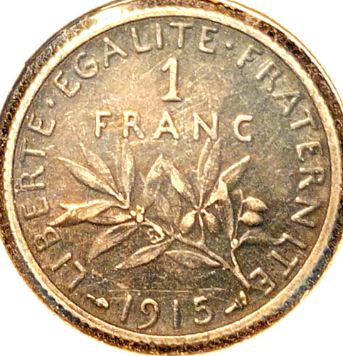 Moneta franco 1915 - franco,