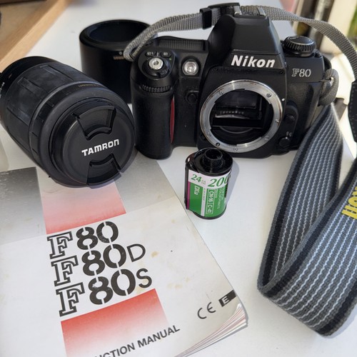 Nikon f80 tamron - nikon, w