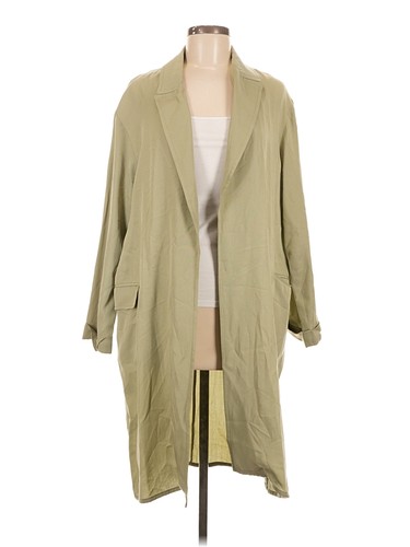 Zara women green trenchcoat - zara,