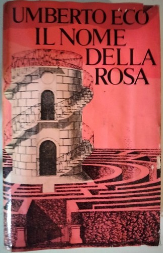 Libro nome della rosa - della,
