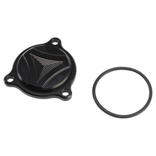 CNC Black Oil Filter Cover For