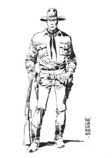 GIANLUCA CESTARO - Tavola originale Tex  Willer