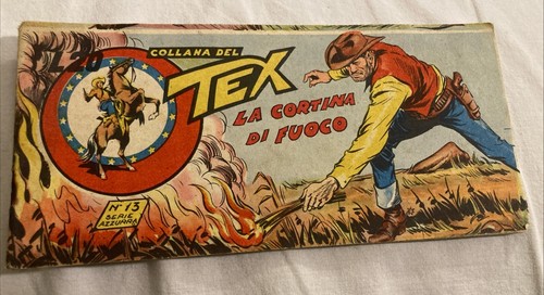 Tex striscia serie - serie, azzurra