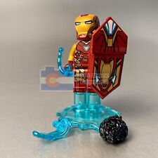 Nuova minifigure Iron Man Marvel Super Heroes Lego Avengers 76192 Mark 85 Stark