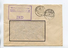 DDR servizio ZKD lettera Finow