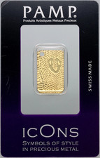 PAMP Icons, 5g Au-999.9 Cobra