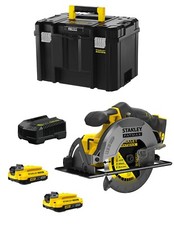 Stanley fatmax v20 sega circolare stanley fatmax sfmcs500d2t (2 x 2,0 ah + caric
