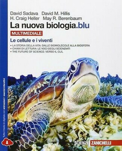 Nuova biologia blu cellule - cellule, e