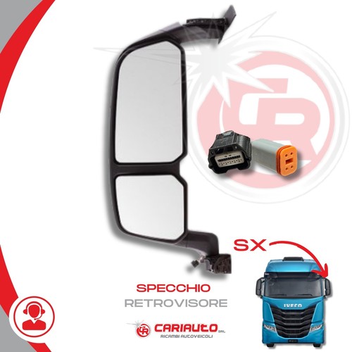 Specchio retrovisore iveco - sx,