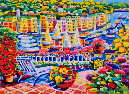 Quadro paesaggio marina
