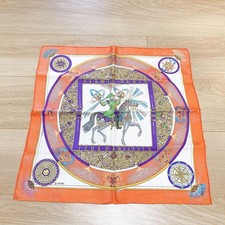 Sciarpa HERMES Carre40 FEUX