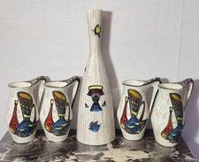 Set vintage da vino in