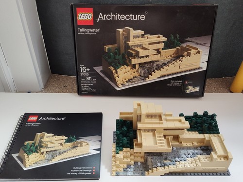 Lego architecture fallingwater - lego,
