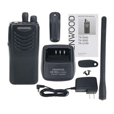 TK-2000 5W 3-5KM VHF Radio Walkie Talkie 136-174MHz 16CH per KENWOOD
