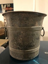 GANCIA-ARGENTERIE SIAP ALESSANDRIA-RARO SECCHIELLO PORTA GHIACCIO ANTICO ANNI 20