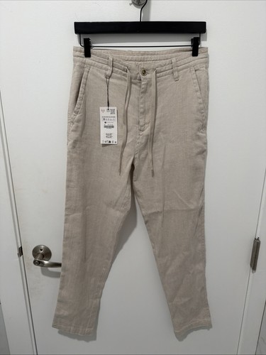 Pantalone uomo zara lino - uomo,