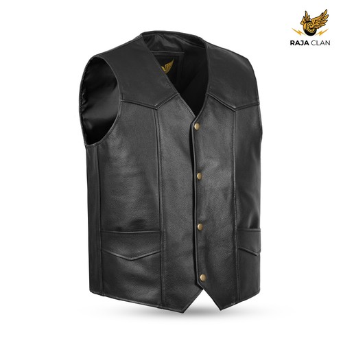 Gilet moto biker - , classico