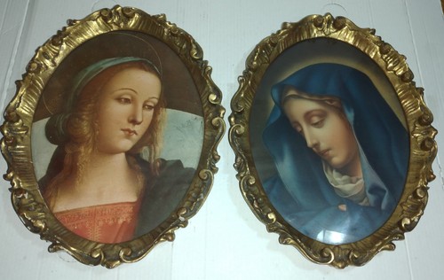 Coppia quadretti con - quadretti,