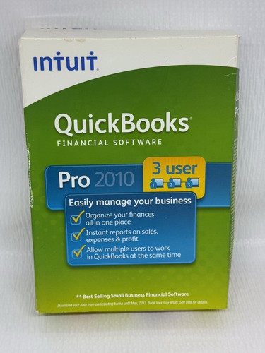 Quickbooks pro 2010 software - quickbooks,