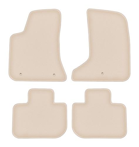 Set tappetini moquette beige