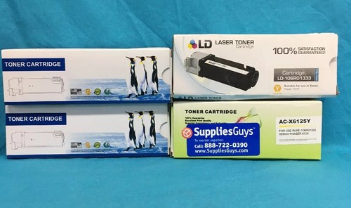 Lotto cartucce toner giallo - 4,