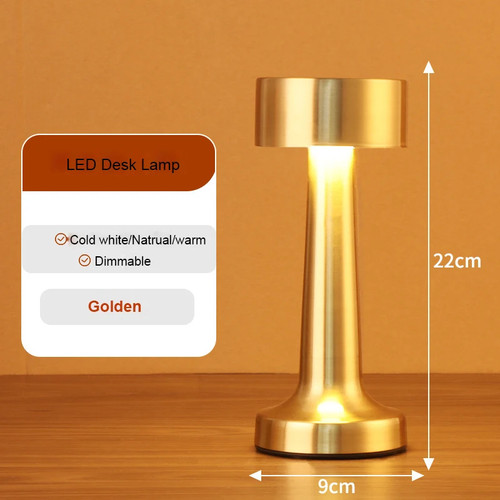 Retro led rechargeable touch - rechargeable,