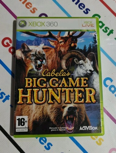 Xbox 360 cabela big game - xbox,