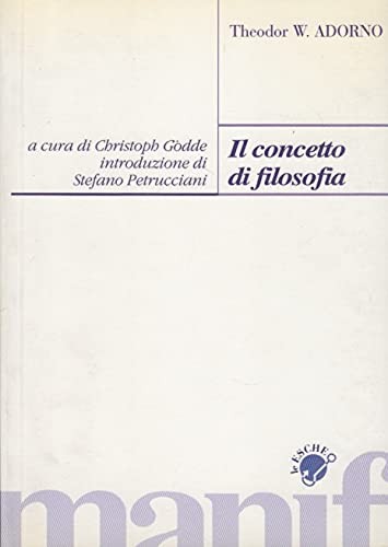 Concetto filosofia adorno - concetto, di