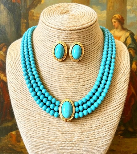 Set perline pietre - set,