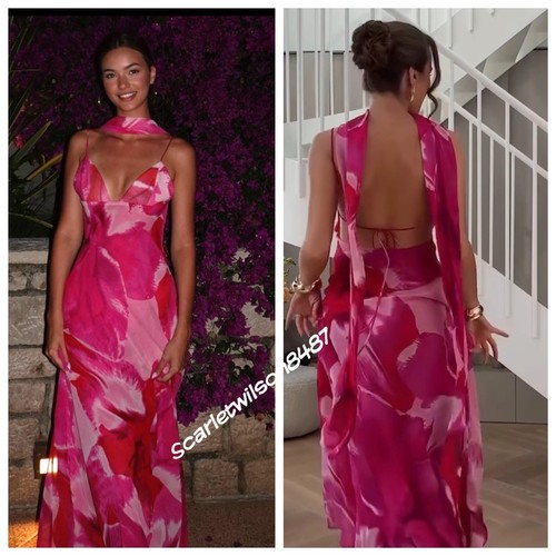 Vestito maxi sciarpa - , zara