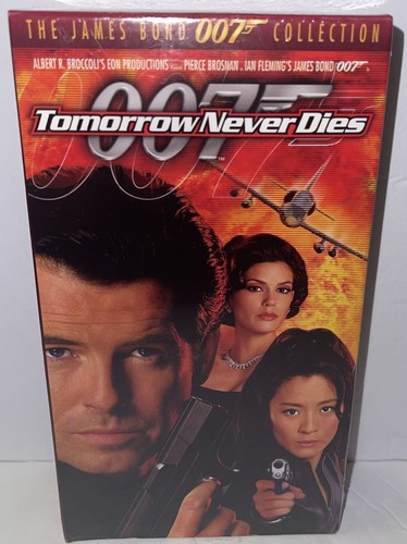 Tomorrow never dies vhs - tomorrow,