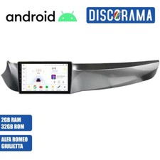 AUTORADIO ANDROID ALFA ROMEO GIULIETTA 2010-2014 STEREO AUTO TOUCH 9" NAVIGATORE