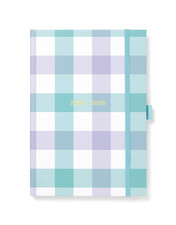 Agenda Accademica Gingham A5 Settimanale - Colori Assortiti