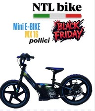 BICI ELETTRICA Senza Pedali NTLBIKE MX16  Blu