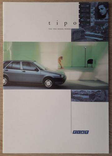 Fiat tipo range brochure 1992 - range,
