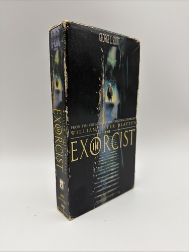 The exorcist iii vhs - exorcist,