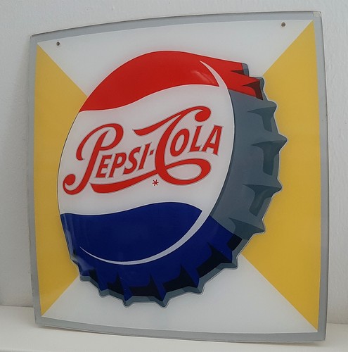 Rara insegna plastica - insegna, pepsi