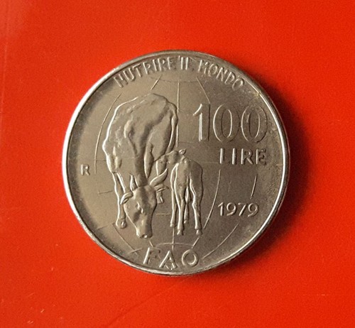 100 lire 1979 fao errore - lire,