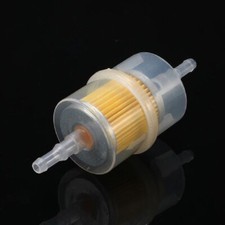Filtro benzina carburante universale trasparente 6/8mm auto moto scooter