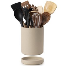 Utensil Holder, 7.3" Ceramic